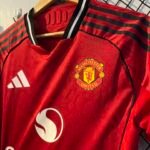 Manchester United 2025-26 Home Kit – Full Sleeve Player Edition - Image 2