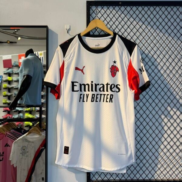 AC Milan 2025-26 Away Kit – Player Edition - Image 1
