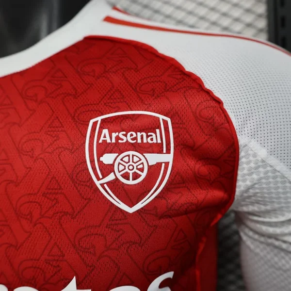 Arsenal 2025-26 Home Kit – Full Sleeve Player Edition - Image 3
