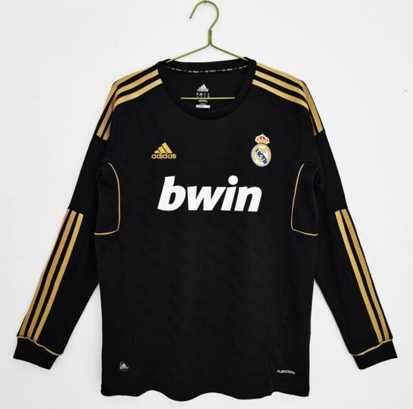 Real Madrid 2011-12 Away Kit – Retro Full Sleeve Edition - Image 1