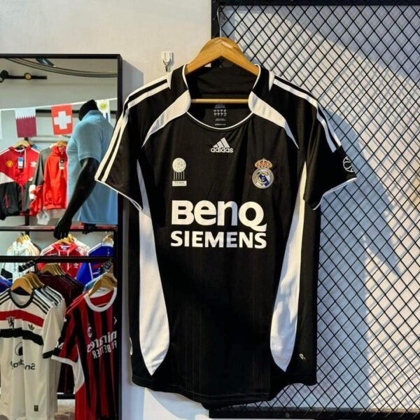 REAL MADRID CLUB OF THE CENTURY BLACK RETRO - Image 1