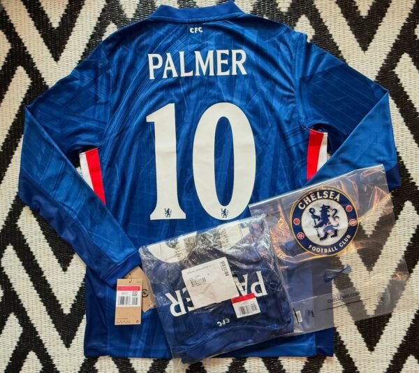Chelsea 2025-26 Home Kit – Full Sleeve Player Edition - Image 2