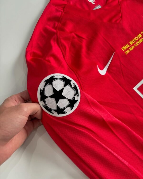 MANCHESTER UNITED 2007-8 HOME FULL SLEEVE RETRO - Image 4