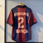 Barcelona x Travis Scott 2001 Home Kit – Retro Edition - Image 2