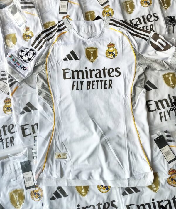 REAL MADRID 25-26 HOME PLAYER EDITION - Image 1