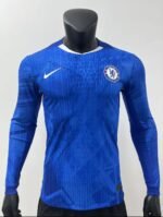 Chelsea 2025-26 Home Kit – Full Sleeve Player Edition