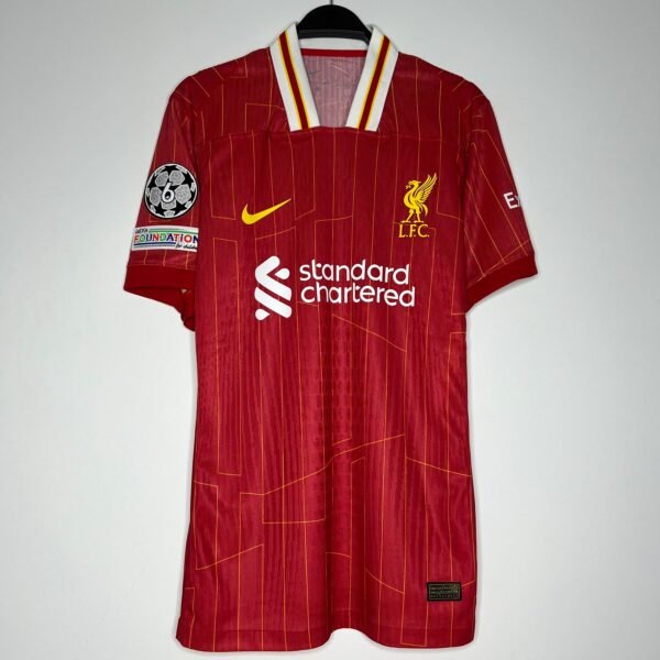 LIVERPOOL 24-25 HOME KIT PLAYER EDITION - Image 1