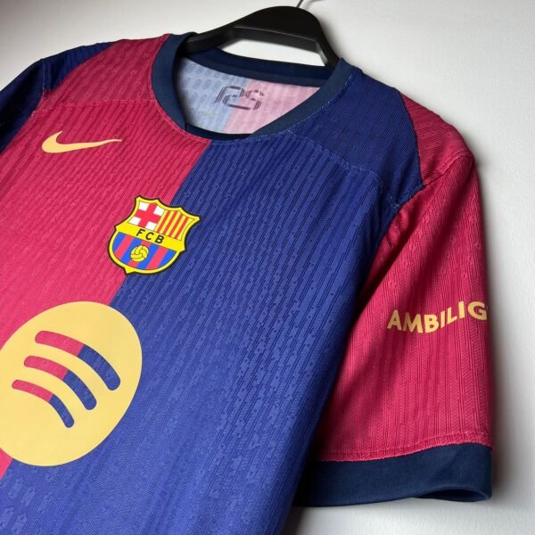 BARCELONA 24-25 HOME JERSEY PLAYER EDITION - Image 4