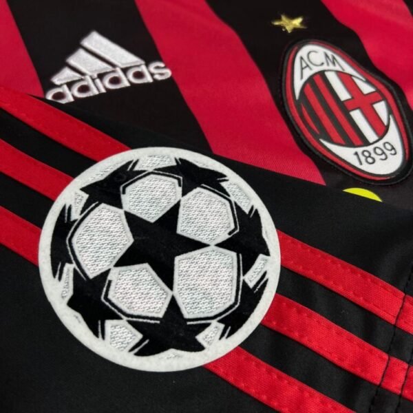 AC MILAN 2006-7 HOME FULL SLEEVE RETRO - Image 4
