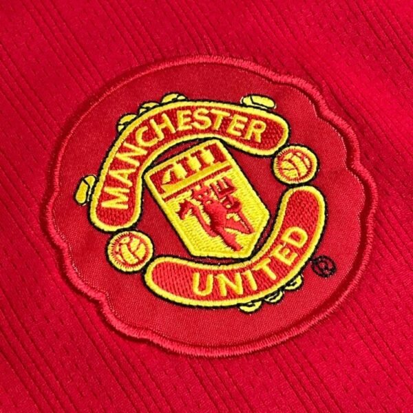 MANCHESTER UNITED 2007-08 HOME KIT RETRO - Image 4