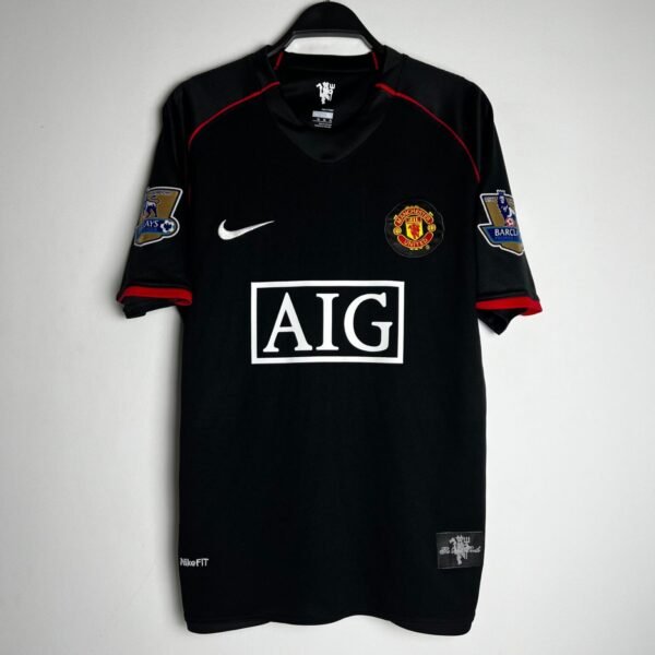 MANCHESTER UNITED 2007-08 AWAY KIT RETRO - Image 1