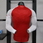 Arsenal 2025-26 Home Kit – Full Sleeve Player Edition - Image 2