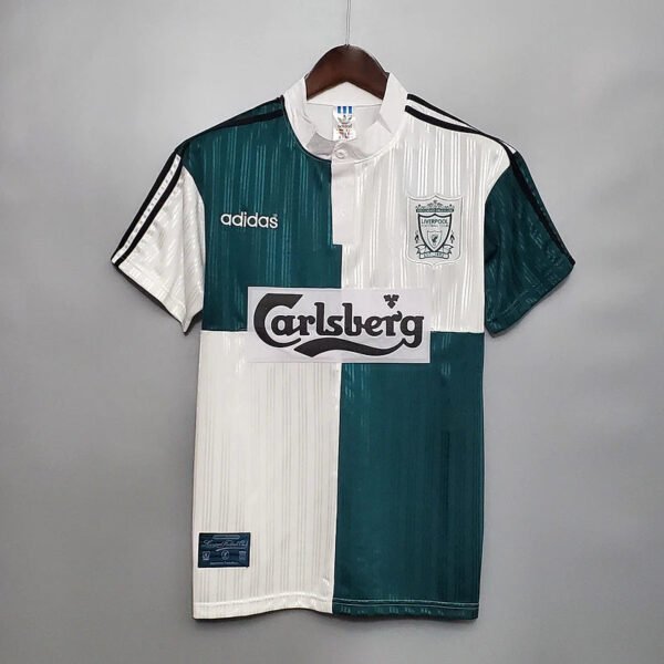 LIVERPOOL 94-95 AWAY KIT RETRO - Image 1