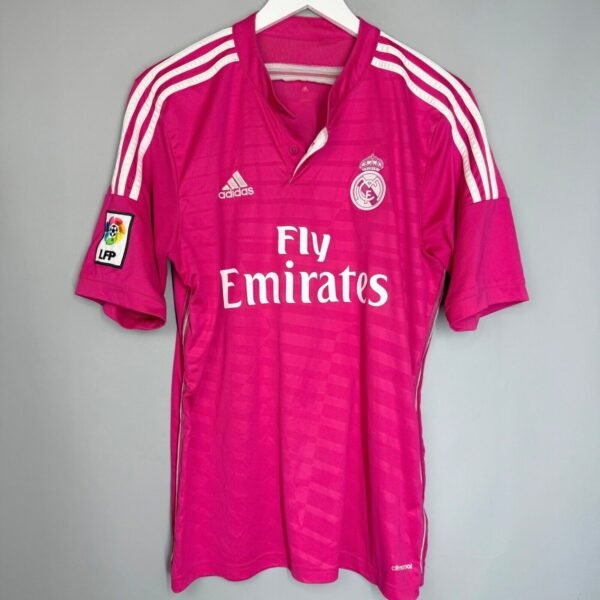 REAL MADRID 14-15 AWAY PINK RETRO - Image 1