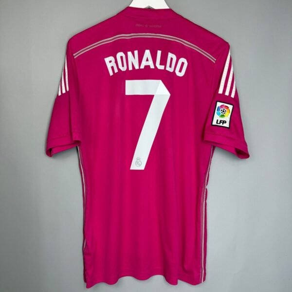 REAL MADRID 14-15 AWAY PINK RETRO - Image 2