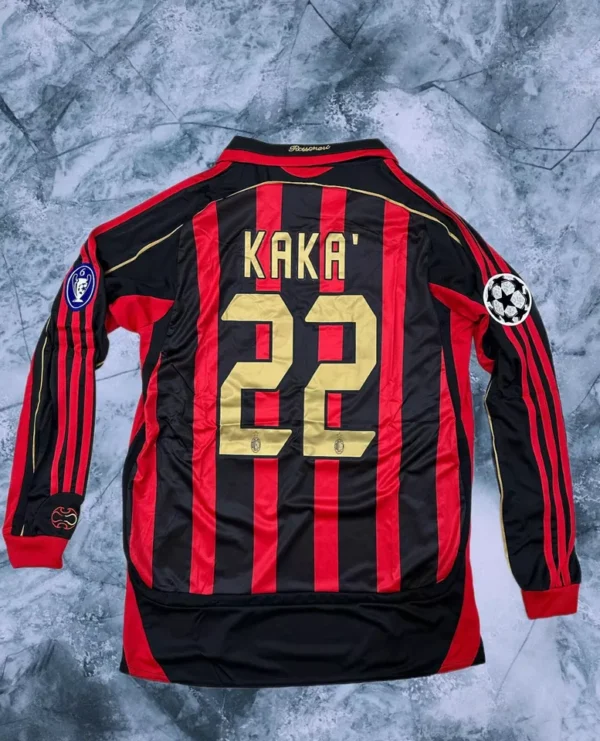 AC MILAN 2006-7 HOME FULL SLEEVE RETRO - Image 2