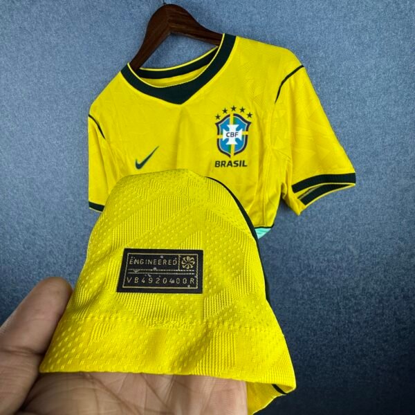 Brazil Home Kit – World Cup 2026 Player Edition 🔥 - Image 7